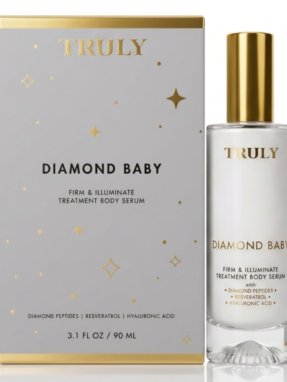 ⭐️NEW⭐️ Truly - Diamond Baby Firm & Illuminate Treatment Body Serum, 90mL